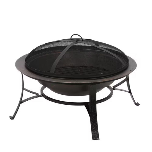 Cast Iron Copper Fire Pit