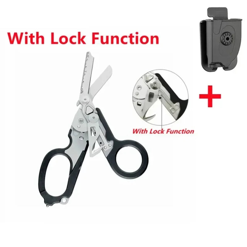 Multifunction Leatherman Raptors First Aid Tactical Folding Scissors Outdoor Survival Tool Combination Tactical Scissors