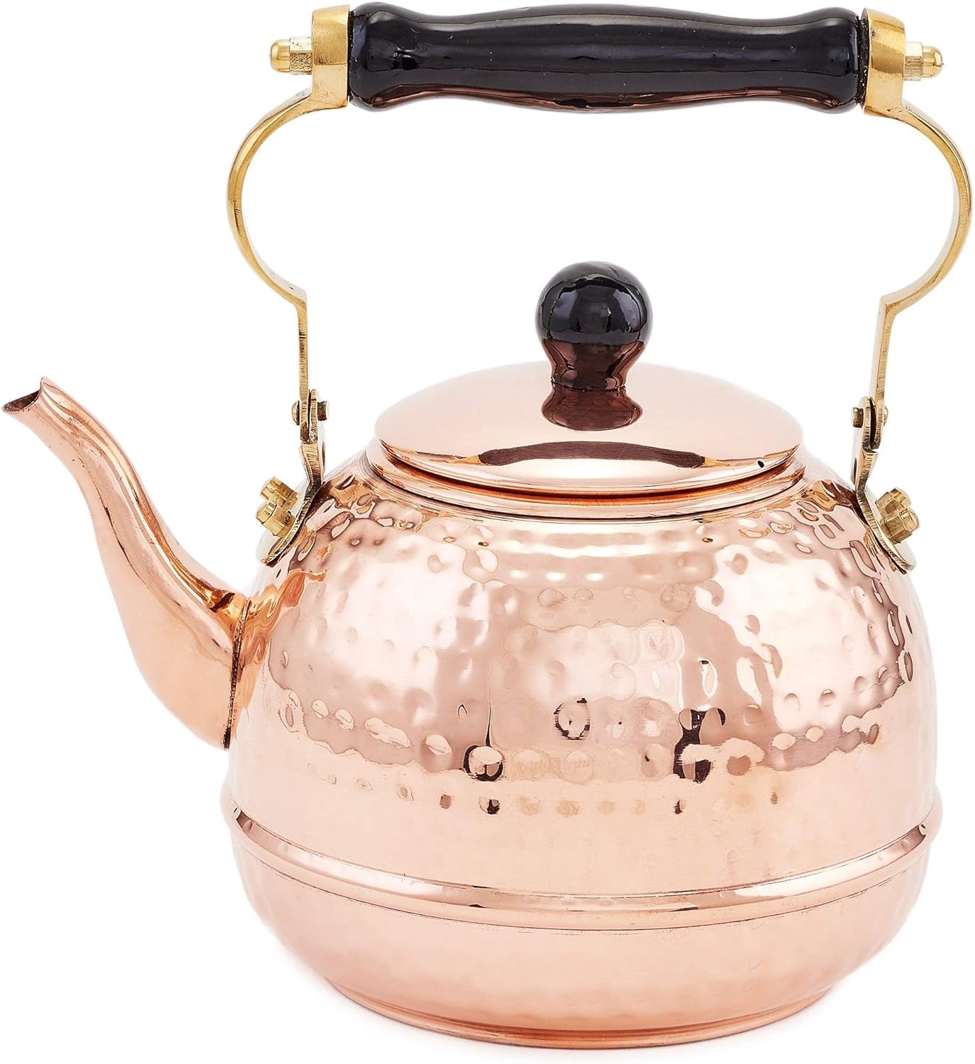 Old Dutch Tea Kettle, 2 Qt, Copper