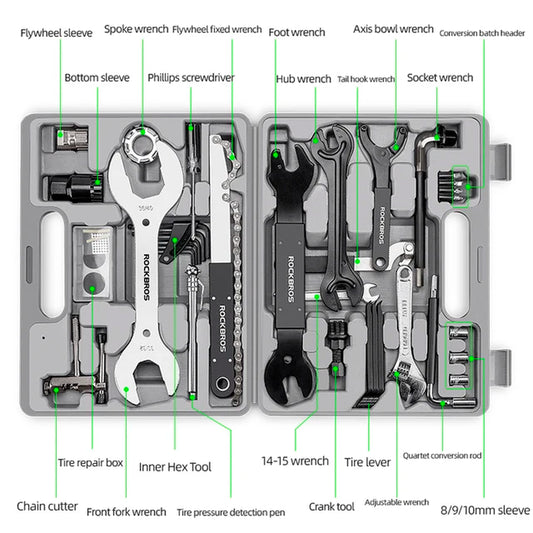 Bike Reapair Tools Sets Professional Cycling Reapair Tools Bike Multifunction Bicycle Repair Tools Set Cycling Fix Sets