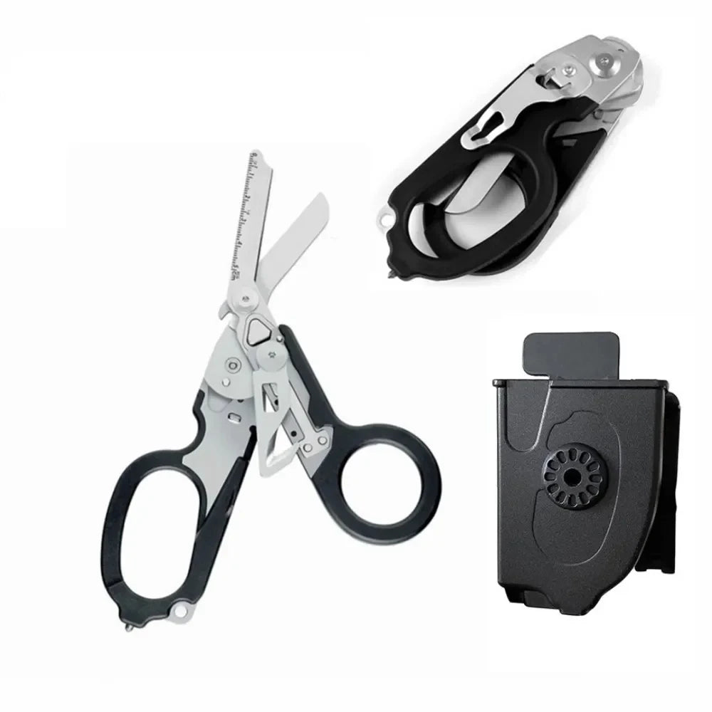 Multifunction Leatherman Raptors First Aid Tactical Folding Scissors Outdoor Survival Tool Combination Tactical Scissors