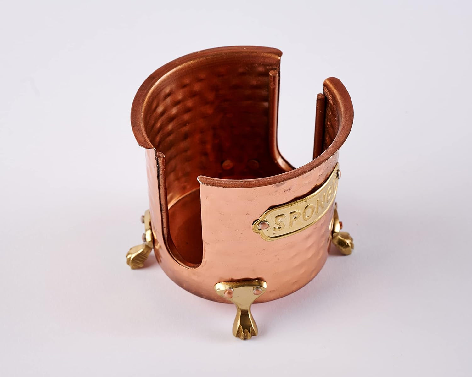 Kitchen Sponge Holder Caddy, Copper