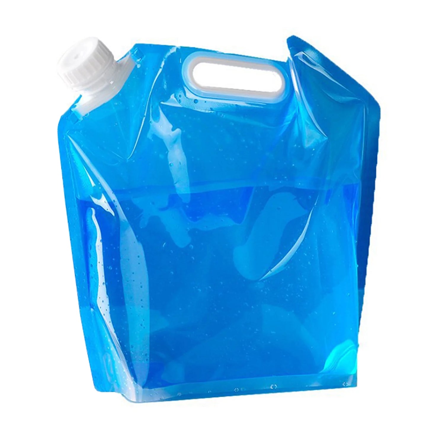 5L / 10L Collapsible Water Container Water Storage Jug Bag for Camping Hiking Emergency Survival